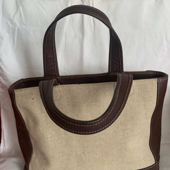 Coach Canvas Bleeker Satchel - Vintage / Authentic - Picture 2 of 7